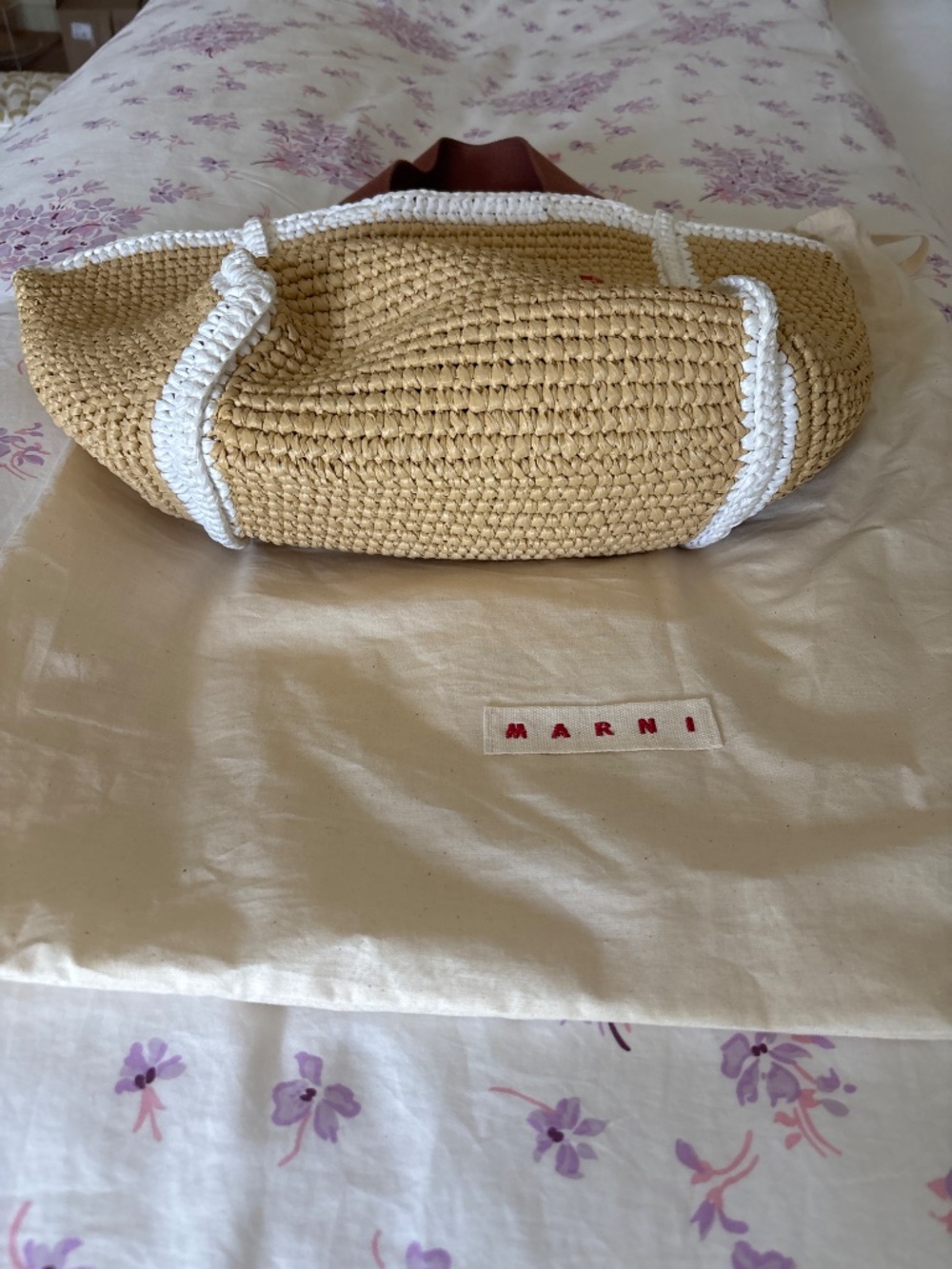 Marni small macrame shopper tote - Picture 4 of 6